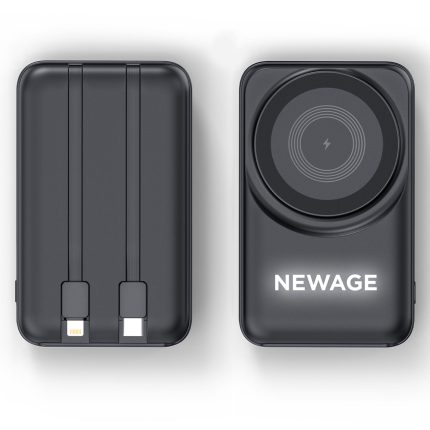 KÜÇÜKLER 10.000 MAH SİYAH MAGSAFE  ve  WIRELESS POWERBANK